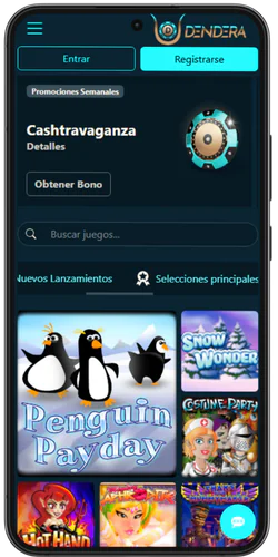 Juego en vivo Dendera Casino